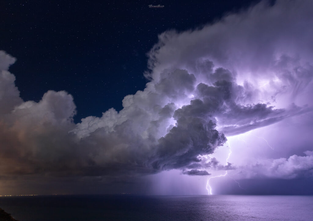 Storm over the northern Adriatic